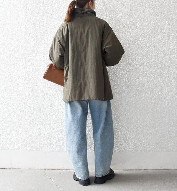 SHIPS any「【WEB限定】SHIPS any: 中綿 ダブル ジップ スタンド ブルゾン」|ブルゾン・スタジャン|