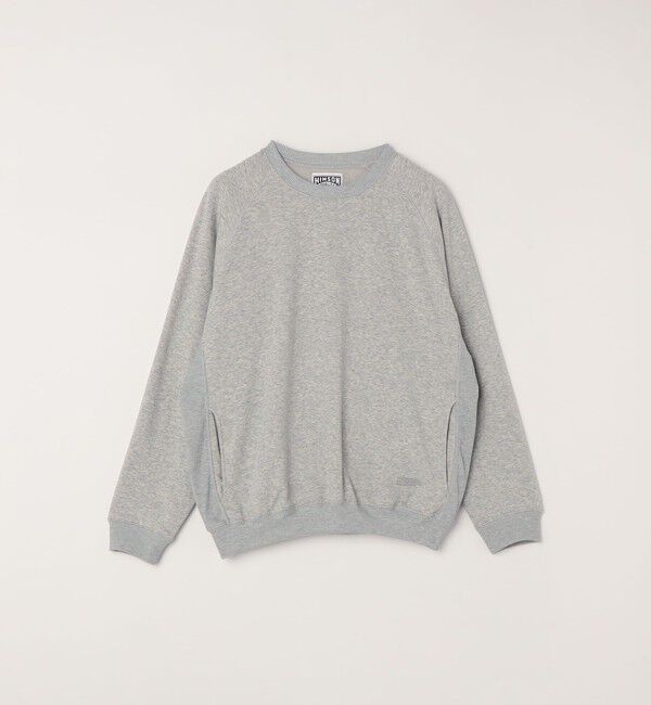 SHIPS any「【SHIPS any別注】HINSON: 裏起毛 フリース ワンポイント ラグラン スウェット◇」|スウェット・ジャージ|