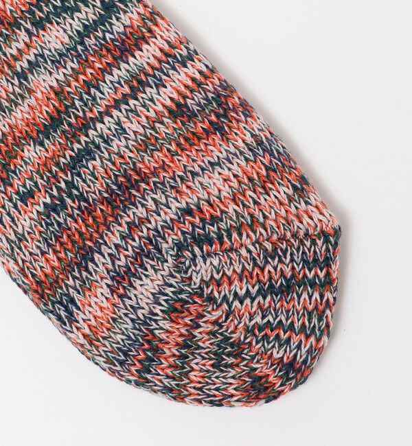 SHIPS「ANONYMOUS: 5COLOR MIX CREW」|ソックス|