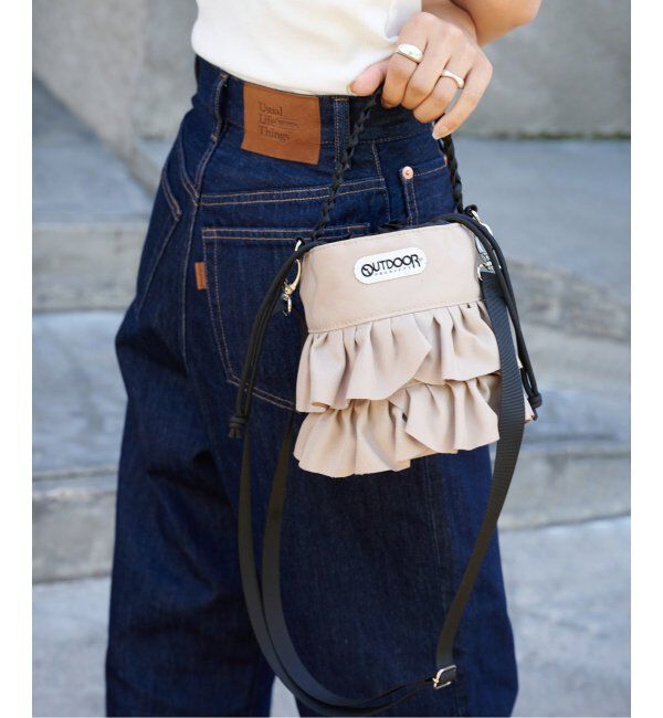 OUTDOOR PRODUCTS Usual Things「GASQUE shoulder strap」|ショルダー・メッセンジャー|ベージュ