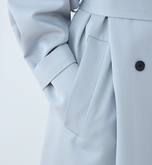 TOMORROWLAND collection「カバートクロス スタンドカラーコート」|トレンチコート|