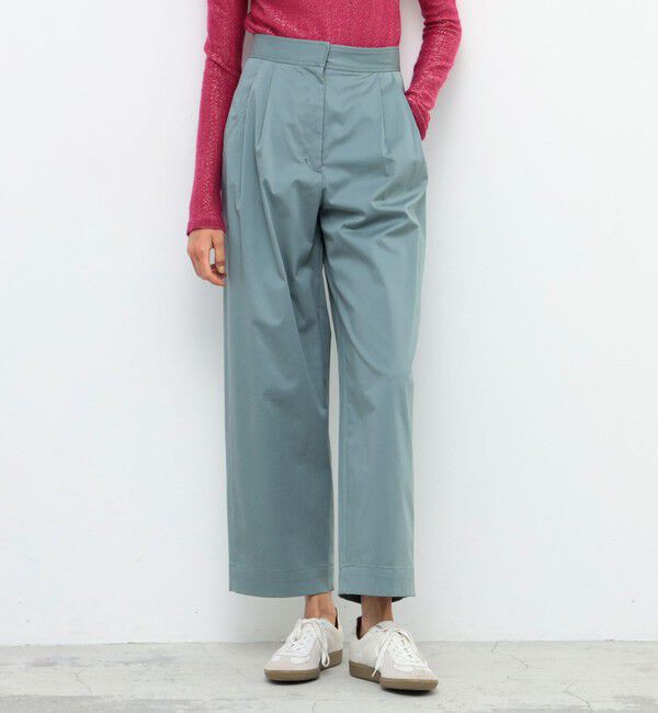 BACCA「ストレッチコットンハイウエストテーパードパンツ」|その他|