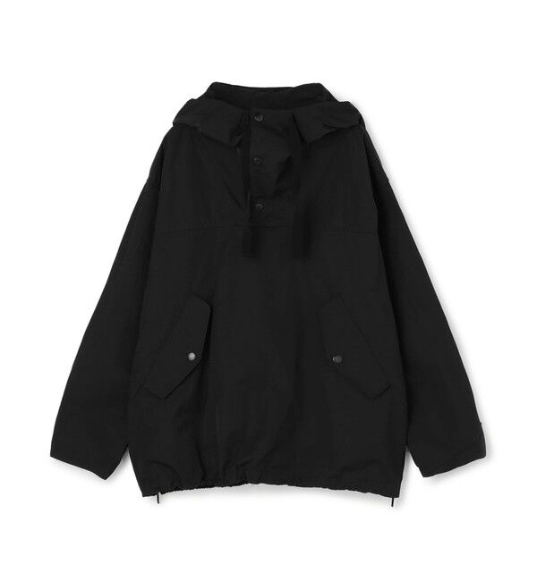 MACPHEE「ポリステルコットンメモリークロス アノラックパーカ」|ブルゾン・スタジャン|19 ブラック