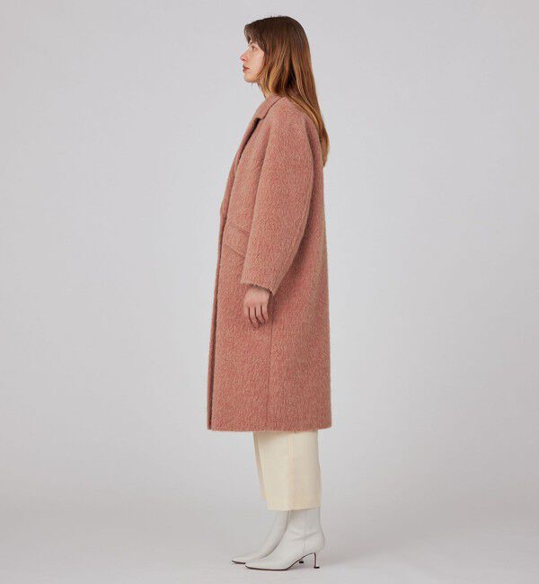 Ballsey「ウールアルパカシャギー ダブルブレストコート」|その他|