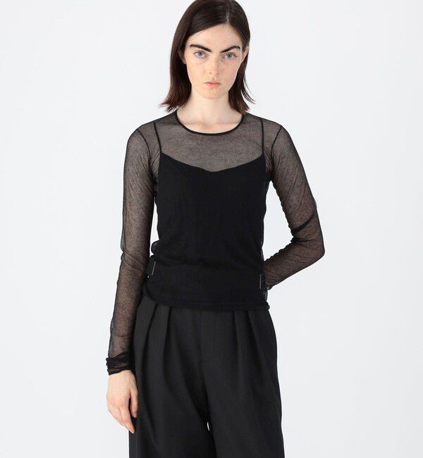 CABaN「シアークルーネックプルオーバー」|ニット・セーター|