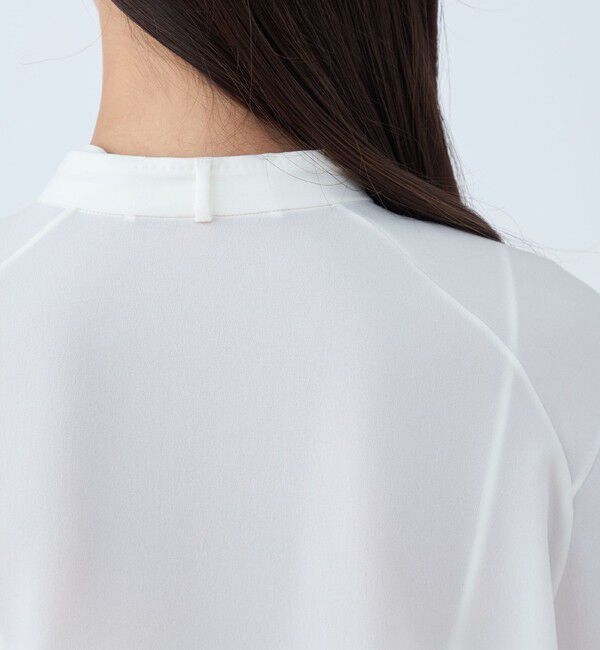 TOMORROWLAND collection「ポリエステルアムンゼン ハンドステッチブラウス」|シャツ・ブラウス|