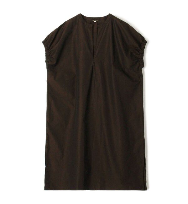 TOMORROWLAND GOODS「HAVERSACK サックワンピース」|ワンピース|49 ダークブラウン