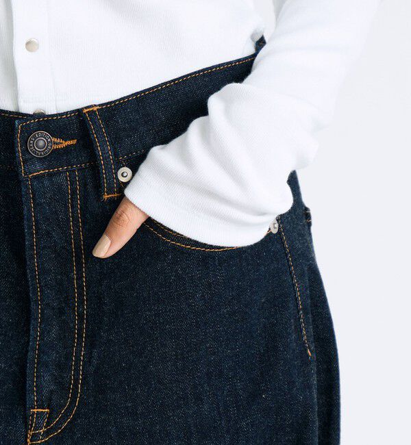 Edition「ワンウオッシュエッセンシャルデニム バルーンパンツ」|デニム|