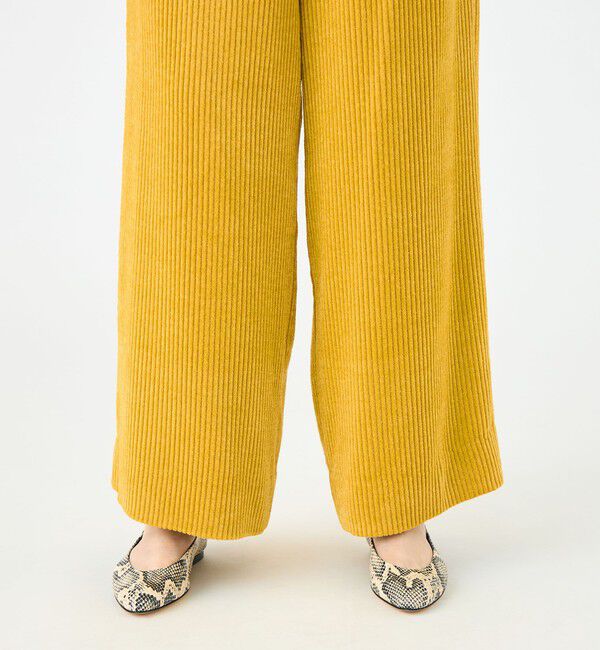 Ballsey「ラメコーデュロイ ワイドパンツ」|その他|