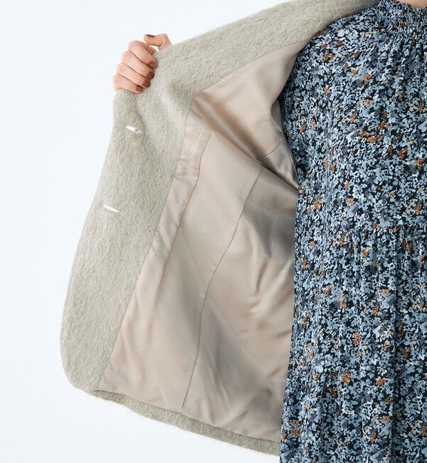 Ballsey「ライトアルパカシャギー テーラードジャケット」|テーラードジャケット|