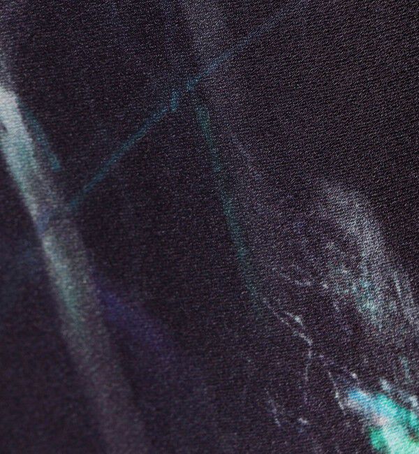 DES PRES「ネオンプリント マーメイドスカート」|フレア|