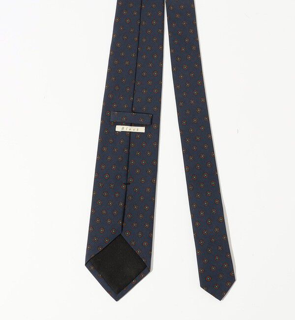 TOMORROWLAND GOODS「Bleck シルクプリント 小紋柄ネクタイ」|ネクタイ・蝶ネクタイ|