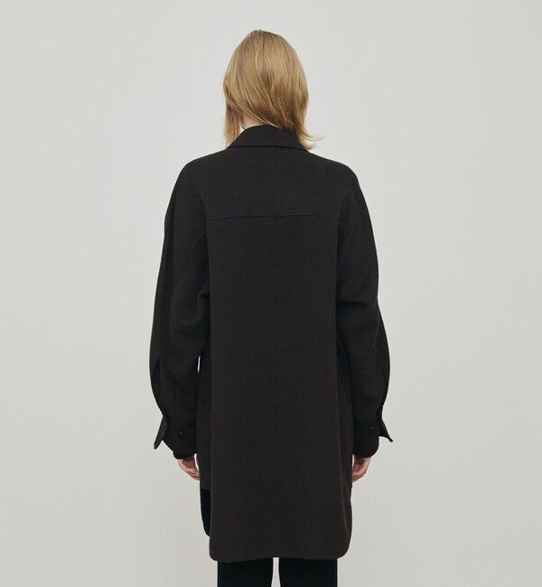 DES PRES「ライトダブルフェイスシャギー チンベルト付きコート」|その他|