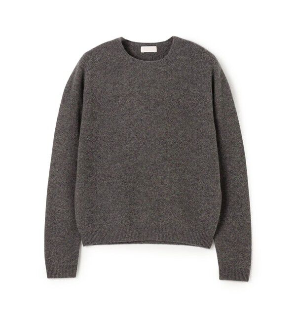 Ballsey「ウルトラファインウール クルーネックプルオーバー」|ニット・セーター|15 グレー