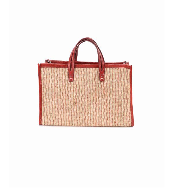 IENA「A VACATION/ア ヴァケーション BREAD M SUMAC STRIPE トートバッグ」|トートバッグ|