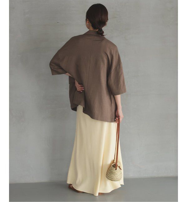 SLOBE IENA「《追加》フィブリルマーメイド フレアスカート」|スカート|