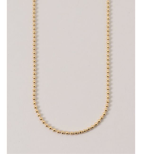 SLOBE IENA「Theia Jewelry/テイア ジュエリー ボールチェーンネックレス 82200N0013」|ネックレス|