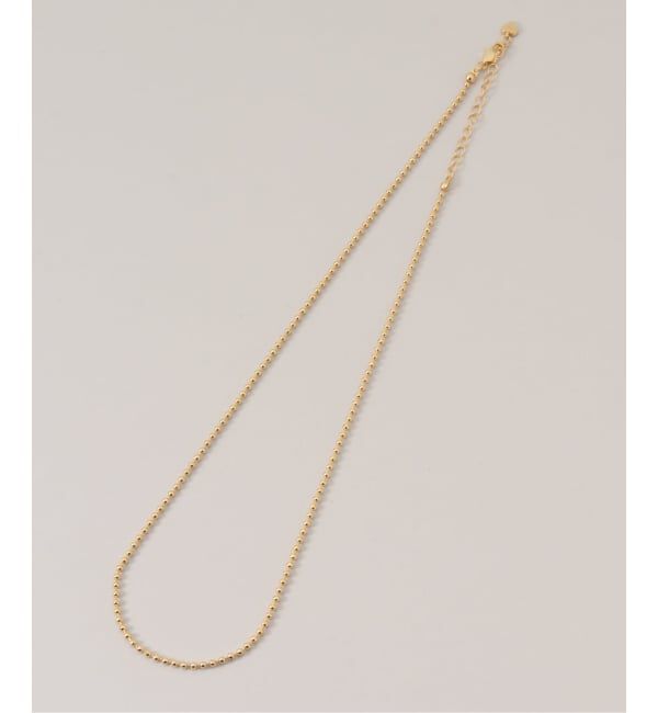 SLOBE IENA「Theia Jewelry/テイア ジュエリー ボールチェーンネックレス 82200N0013」|ネックレス|