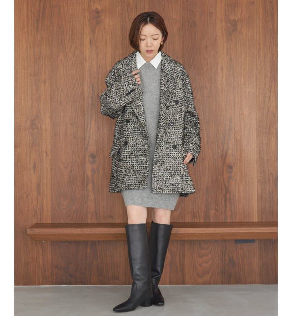 IENA「COUTURE D&rsquo;ADAM/クチュールドアダム 別注 ツイードコテージコート」|その他|