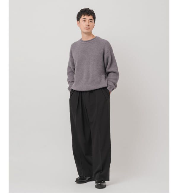 EDIFICE「ラフトップ ウルトラ ワイドパンツ」|スラックス|