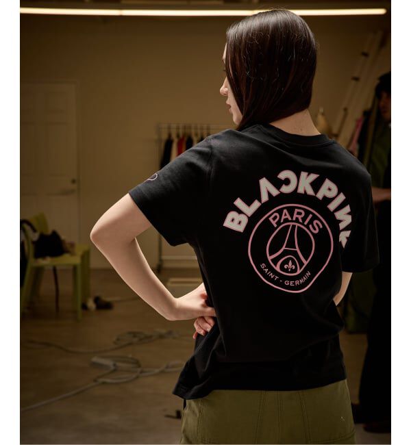 Paris Saint-Germain「【BlackpinkxPSG】Elevated Graphic TEE ST171- BLKPSG- BPP」|Tシャツ・カットソー|