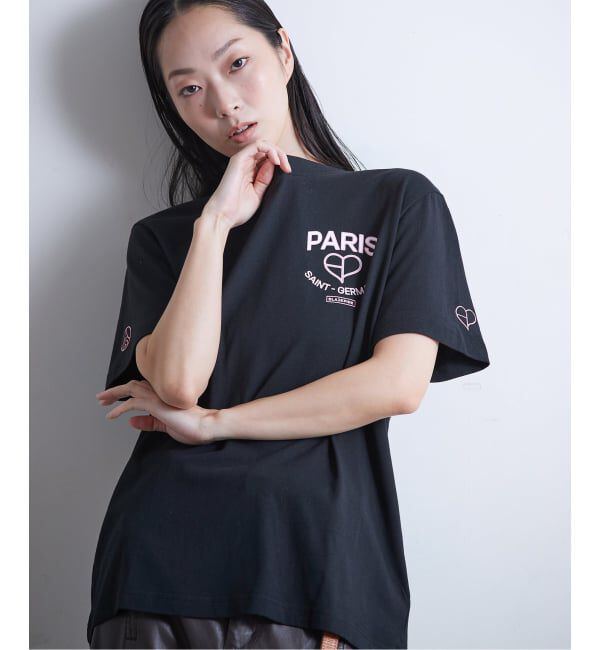 Paris Saint-Germain「【BlackpinkxPSG】Elevated Graphic TEE ST171- BLKPSG- BPP」|Tシャツ・カットソー|