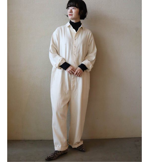 journal standard luxe「8OZデニム テーパーオールインワン」|オールインワン|