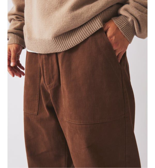 JOURNAL STANDARD relume「&rdquo;Relume&rdquo; ヘビー ブラッシュ ベイカー パンツ」|チノ|