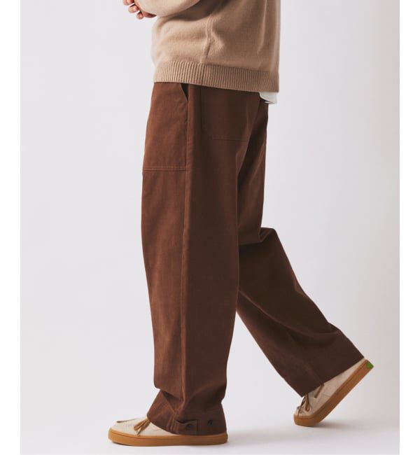 JOURNAL STANDARD relume「&rdquo;Relume&rdquo; ヘビー ブラッシュ ベイカー パンツ」|チノ|