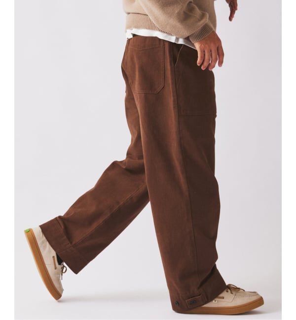 JOURNAL STANDARD relume「&rdquo;Relume&rdquo; ヘビー ブラッシュ ベイカー パンツ」|チノ|