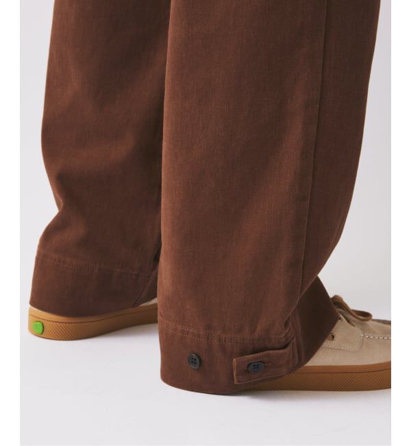 JOURNAL STANDARD relume「&rdquo;Relume&rdquo; ヘビー ブラッシュ ベイカー パンツ」|チノ|