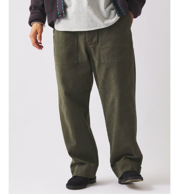 JOURNAL STANDARD relume「&rdquo;Relume&rdquo; ヘビー ブラッシュ ベイカー パンツ」|チノ|