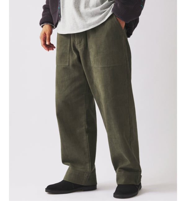 JOURNAL STANDARD relume「&rdquo;Relume&rdquo; ヘビー ブラッシュ ベイカー パンツ」|チノ|