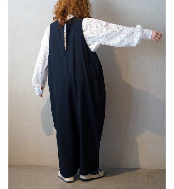 journal standard luxe「TRストレッチ Vネックサロペット」|オールインワン|