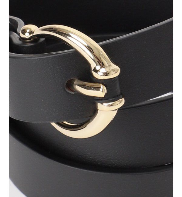 NOBLE「LEFIJE/レフィエ ゴールドラウンドバックルベルト」|ベルト|