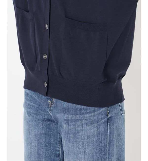 Spick and Span「《追加》コットンハイゲージカーディガン」|カーディガン|