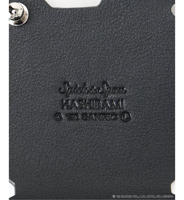 Spick and Span「《追加予約》HELLO KITTY S&S HASHIBAMI FACE レザーチャーム」|キーケース|