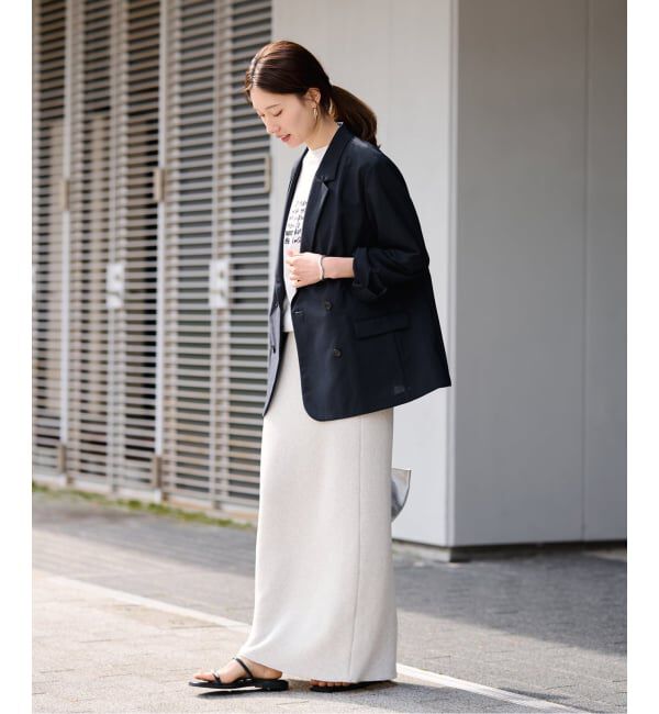 FRAMeWORK「≪予約≫撥水強撚PEダブルジャケット」|テーラードジャケット|