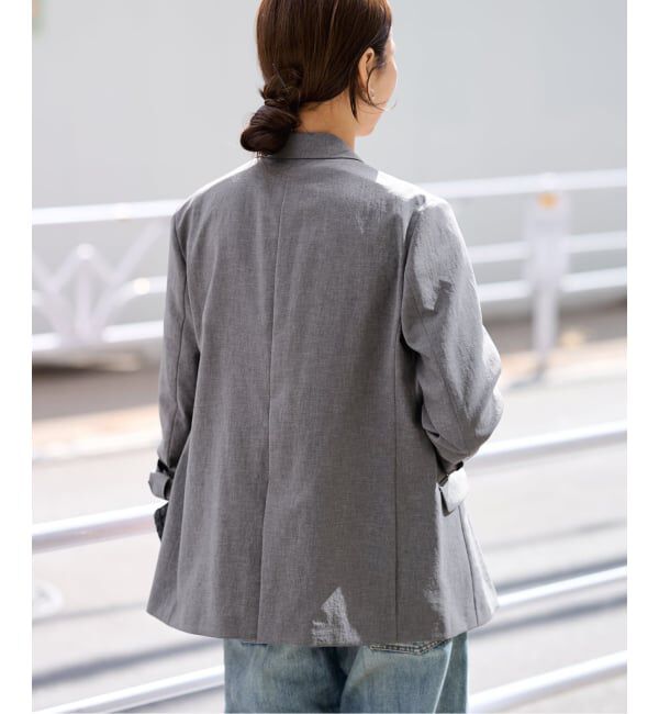 FRAMeWORK「≪予約≫撥水強撚PEダブルジャケット」|テーラードジャケット|