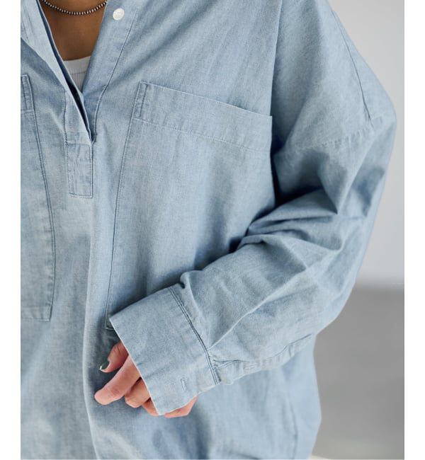 FRAMeWORK「≪WEB限定 /追加予約≫ダンガリードロストシャツ 2」|シャツ・ブラウス|