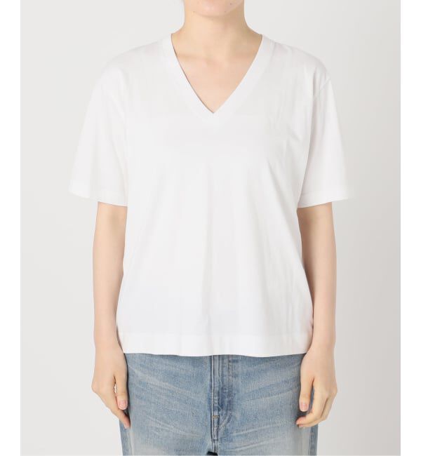 FRAMeWORK「≪追加予約≫LOEFF/ロエフ 別注 Vネック TEE」|Tシャツ・カットソー|