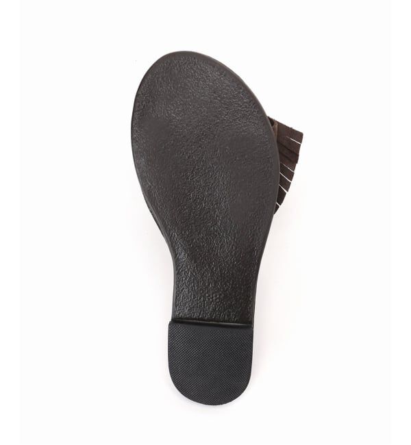 Spick and Span「《予約》NICOLAS LAINAS / ニコラス ライナス ビッグバックルフリンジサンダル」|サンダル|