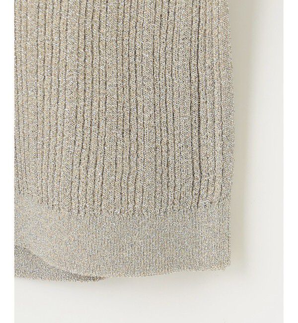 自由区「【カタログ掲載・アンサンブル対応・洗える】グリッターリブ カーディガン」|カーディガン|