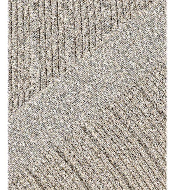 自由区「【カタログ掲載・アンサンブル対応・洗える】グリッターリブ カーディガン」|カーディガン|