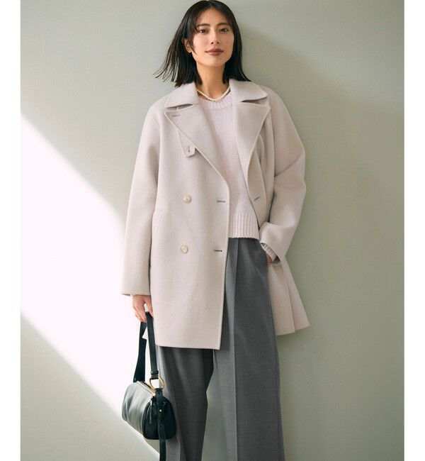 23区「【GISELe掲載】ウールカシミヤ パフスリーブ ニット」|ニット・セーター|