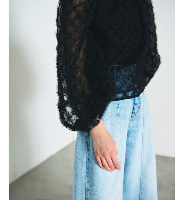 Diagram「チュール刺繍トップ」|シャツ・ブラウス|