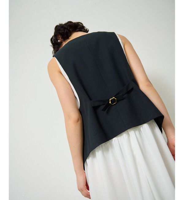 Grace Class「リネン混ツイルジレ」|ベスト・ジレ|