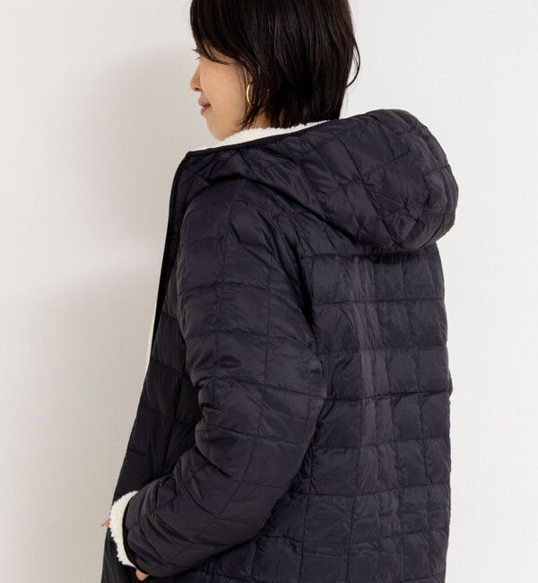 NOLLEY'S「◇【WEB限定】【TAION/タイオン】別注ボア&times;ダウンフードコート(リバーシブル) 」|ダウン|