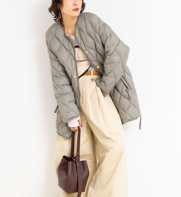 NOLLEY'S「◇【WEB限定】【TAION/タイオン】別注M65ミドル丈ダウン」|ダウン|オリーブ