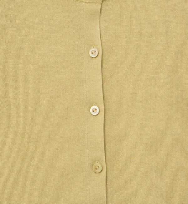 NOLLEY'S sophi「《アンサンブル対応》《手洗い可能》W混ラメクルーネックカーディガン」|カーディガン|